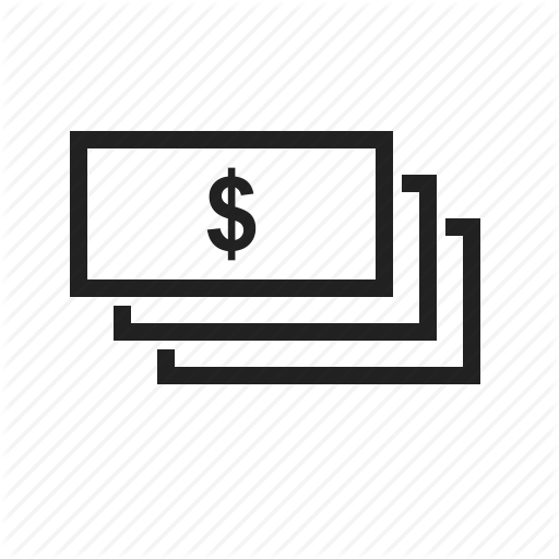 Bill, Cash, Dollar, Loan, Money, Pay, Wage Icon