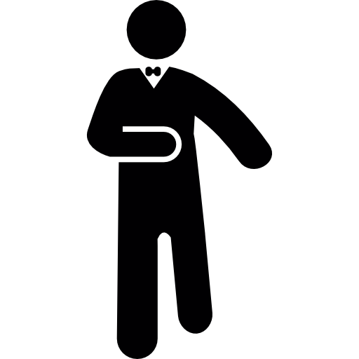 Waiter Icon Humans Freepik