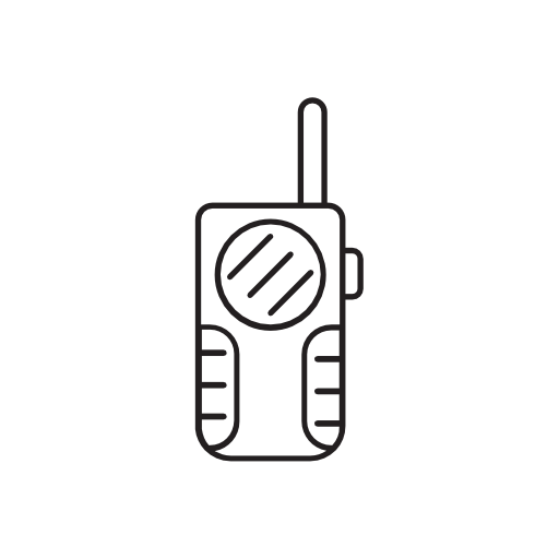 Radio, Walkie, Talkie Icon Free Of Assorted Gadgets And Items Icons