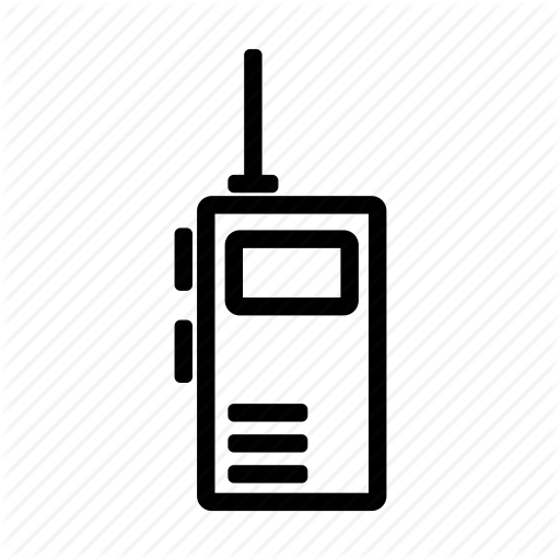 Communication, Radio, Walkie Talkie Icon