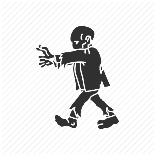 Dead Man, Halloween, Walking Dead, Zombie Icon