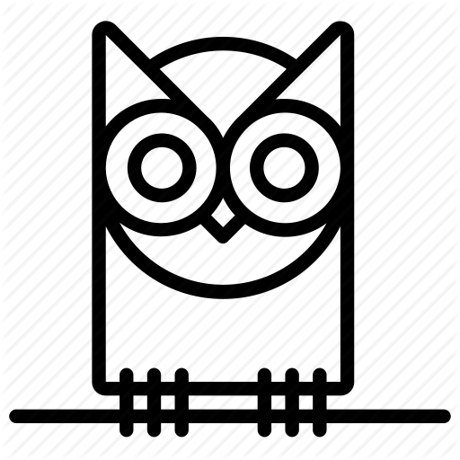Bird, Halloween, Night, Owl, Trick Or Treat, Wisdom, Wise Icon