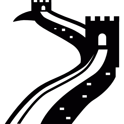 Chinese Wall Icons Free Download