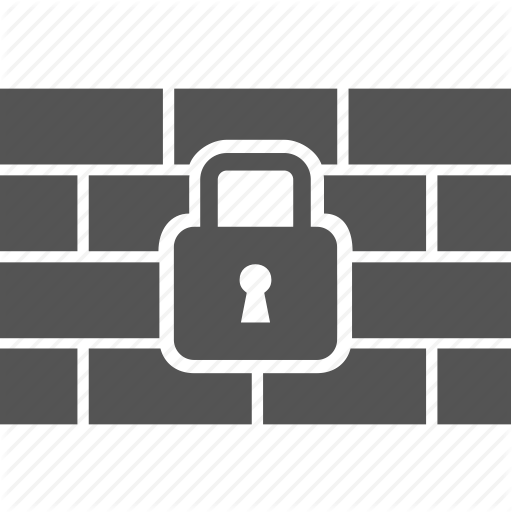 Lock, Protect, Security, Wall Icon