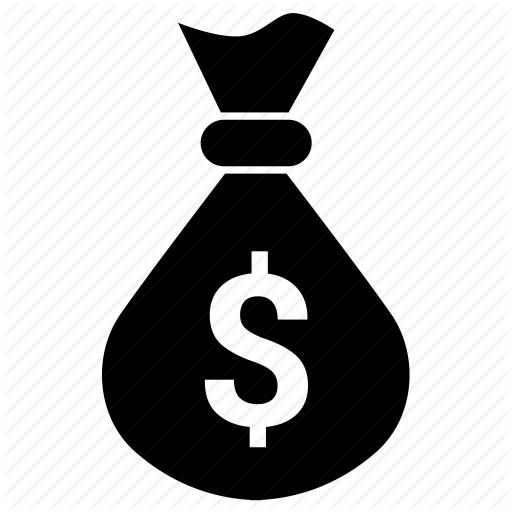 Bank, Cash, Money, Wall Street Icon