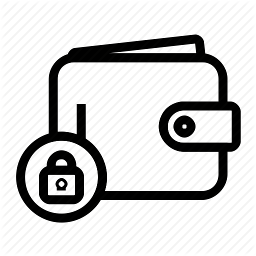 Cash, Lock, Money, Payment, Purse, Secure, Wallet Icon