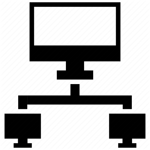 Computer Network, Dataserver, Lan, Network, Wan Icon