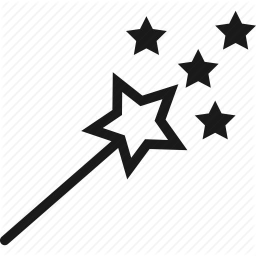 Magic, Magic Wand, Star, Stars, Wand Icon