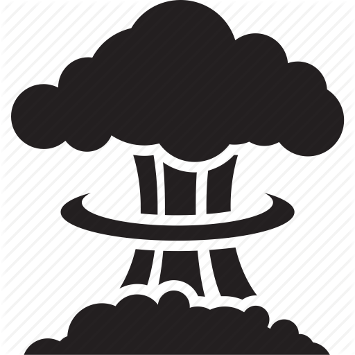 Chemical, Explosion, Nuclear, War Icon