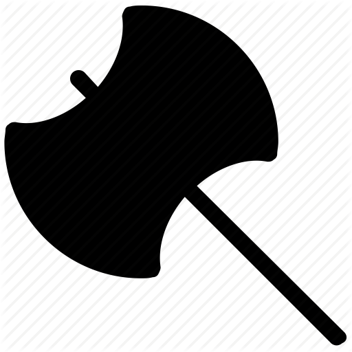 Axe, Battle Axe, Double Blade, Sharp Tool, War Weapon Icon