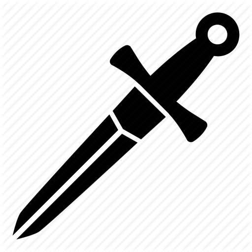 Blade, Dagger, Eating, Knife, Knight, Murder, Weapon Icon