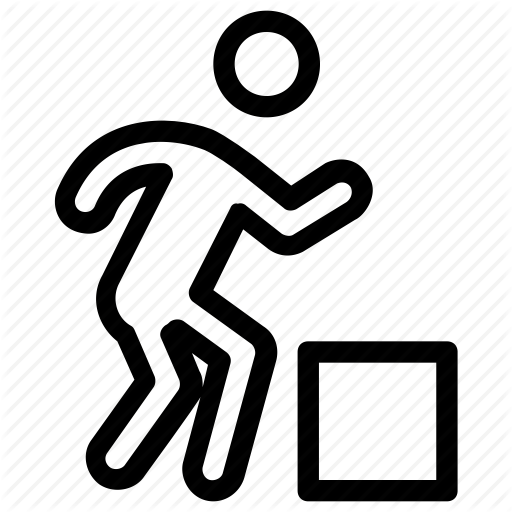 Human, Man, Racer, Runner, Walking Icon