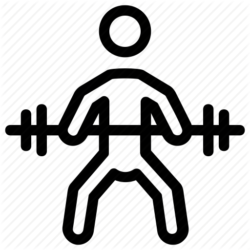 Bodybuilder, Exercise, Fitness, Gym, Weightlifting Icon