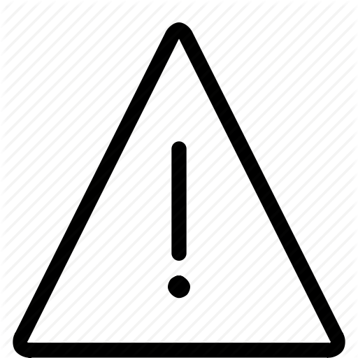 Alert, Caution, Exclamation, Frame, Triangle, Warning Icon