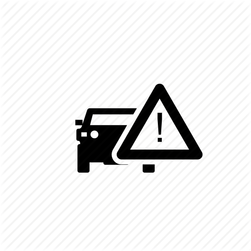 Car, Danger, Message, Self Driving, Warning Icon