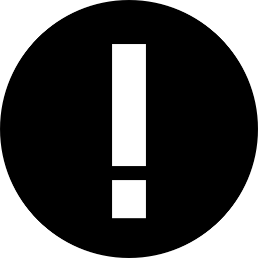Exclamation Warning Sign In A Circle Icons Free Download