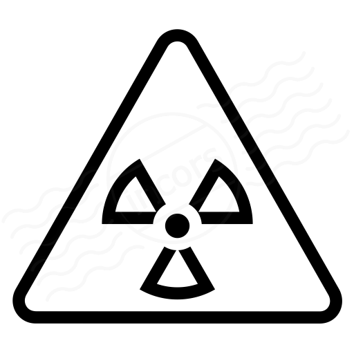 Iconexperience I Collection Sign Warning Radiation Icon