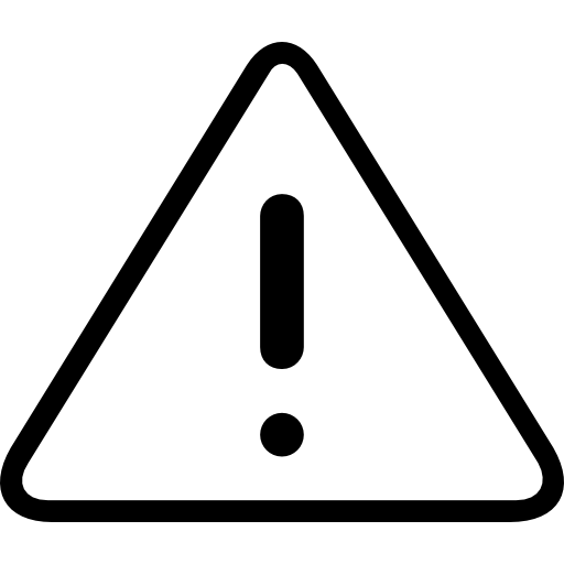 Warning Weather Interface Outlined Symbol Icons Free Download