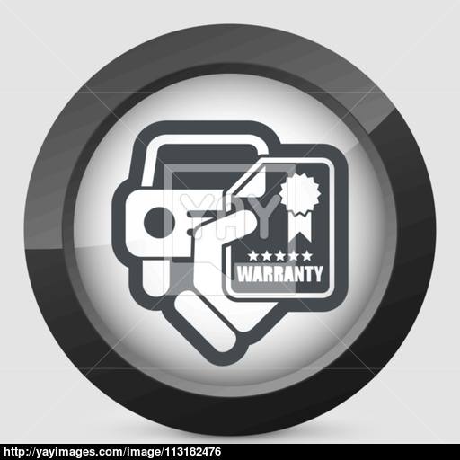 Car Warranty Icon Vector