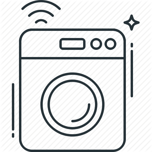 Clothes, Dryer, Machine, Smart, Technology, Washer, Washing Icon