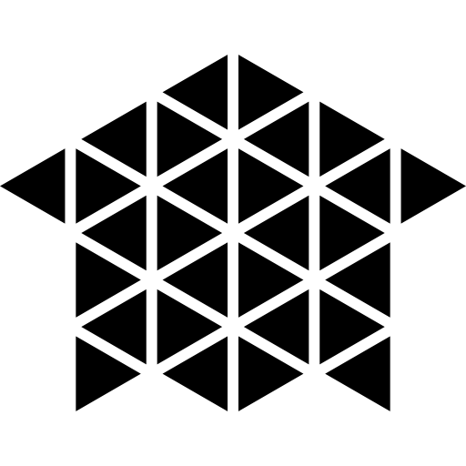 Polygonal House Or Home Building Icons Free Download