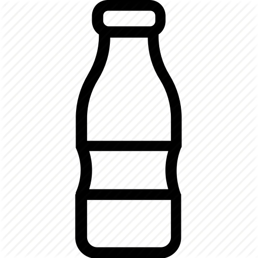 Bottle, Food, Liquor, Milk Bottle, Water Bottle Icon