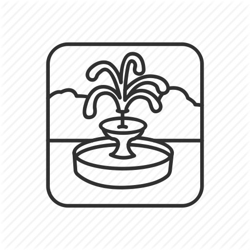 City, Emoji, Fountain, Garden, Park, Water, Water Fountan