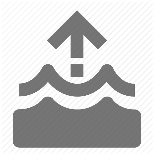 Up, Water, Water Level Icon