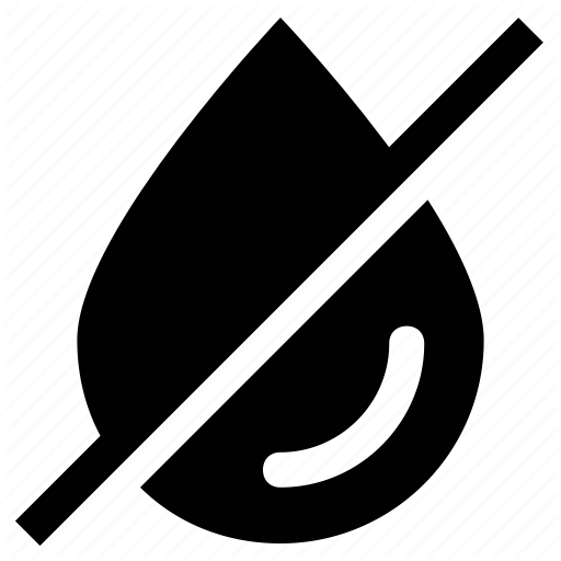 Drop, Droplet, Finished, Liquid, No Water, Splash, Water Icon