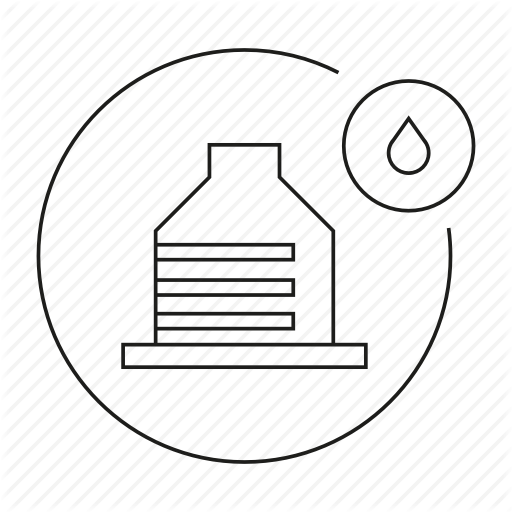 Drop, Reservoir, Tank, Water, Water Tower Icon