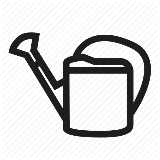 Garden, Gardening, Outdoor, Water, Watering Can Icon