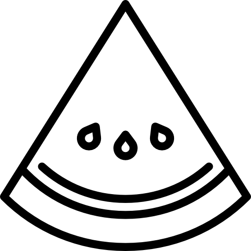 Watermelon Slice Icons Free Download