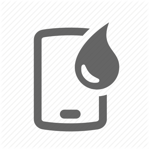 Drop, Fluid, Glass, Protection, Screen, Water, Waterproof Icon