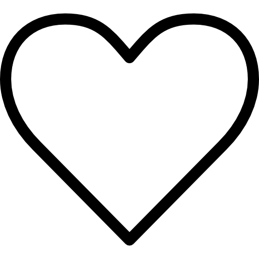 Heart Shape Silhouette Free Vector Icons Designed