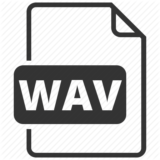 Audio, File, Format, Media, Wav Icon