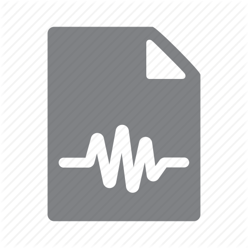 Audio, File, Filetype, Format, Wav Icon