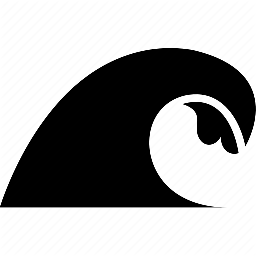 Marine, Nautical, Ocean, Sea, Wave Icon