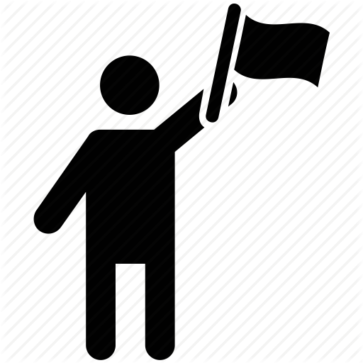 Champion, Successful Man, Winner, Winner Waving Flag, Winner