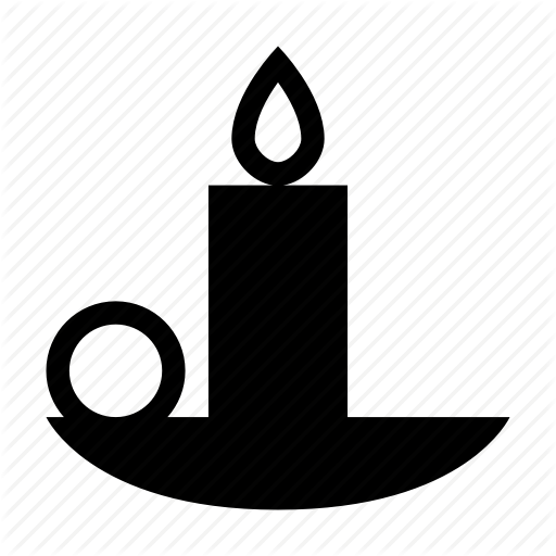 Candle, Fire, Light, Night, Wax Icon