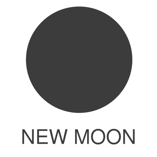 Moon New Moon Icon