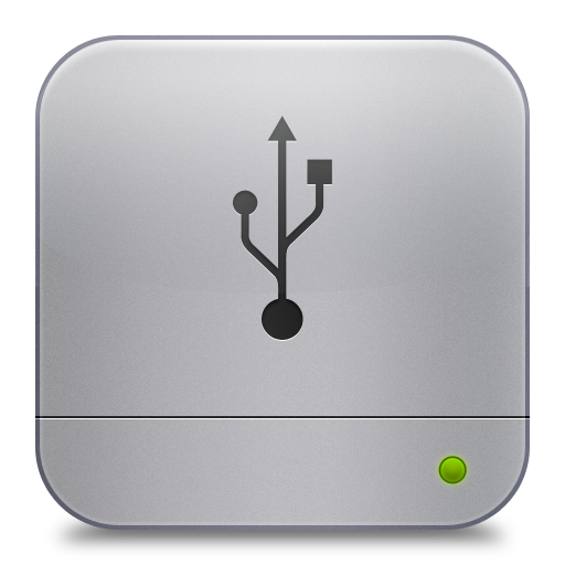 Usb Icon Unibody Hd Flurry Style Iconset Komfort Zone