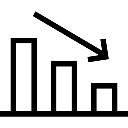 Decreasing Wealth Icons Free Download