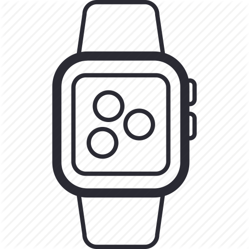 Apple, Clock, Device, Iwatch, Smart, Watch, Wearable Icon