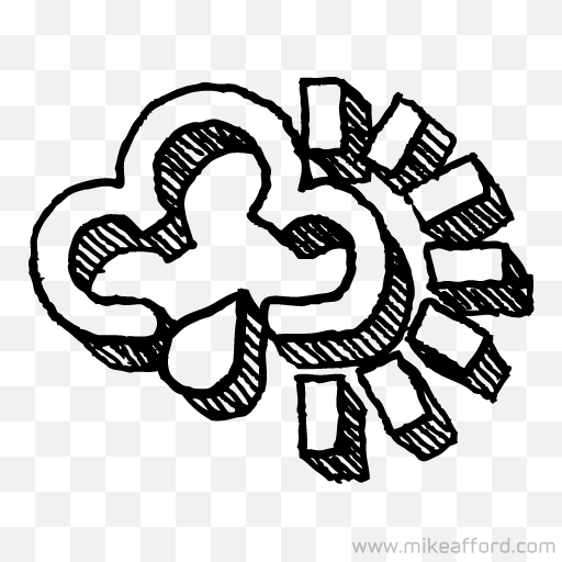 Hand Drawn Weather Icons Mike Afford Media