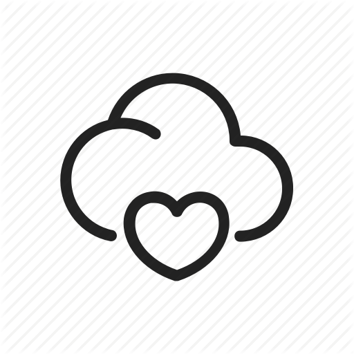 Cloud, Good Weather, Love, Weather Icon