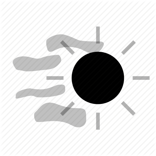 Clouds, Sky, Sun, Weather Icon