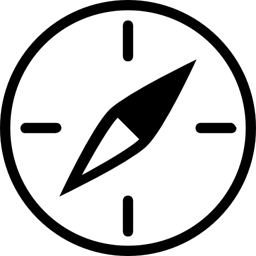 Compass Stroke Interface Symbol Of Weather Icons Free Download