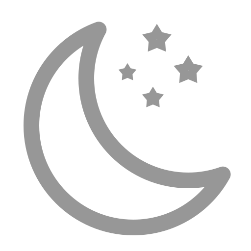 Clearly, Night, Star, Weather Icon Free Of Weather Line