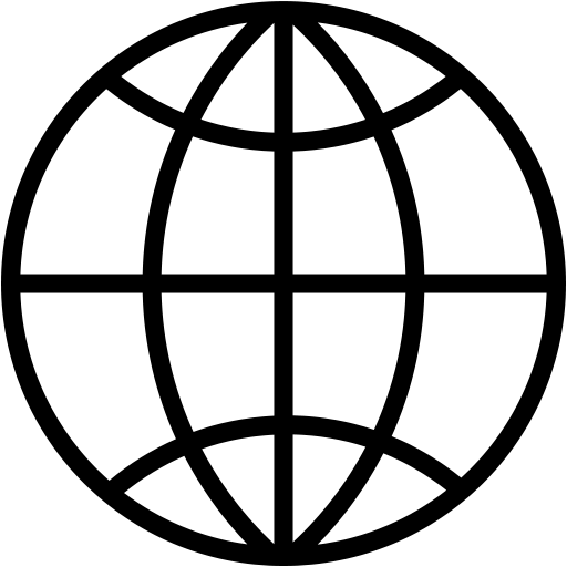 Web Icon Black Png Planet Web World Icon