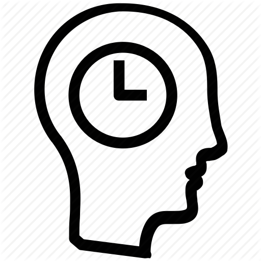 Cool Mind, Head Think, Intellectual, Mind About Clock, Web App Icon